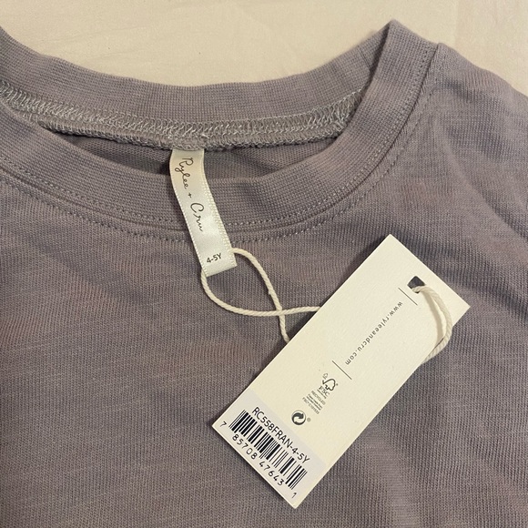 Girls cropped shirt + sweatpant - Picture 3 of 6